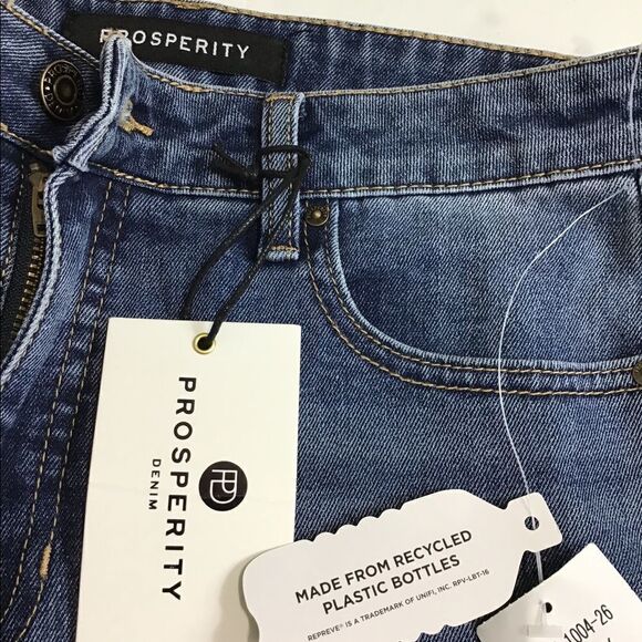 Prosperity High Rise Crop Denim Jeans NWT Size 31 - Picture 10 of 15